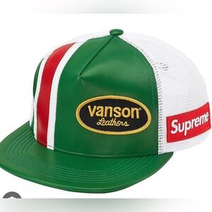 Supreme Vanson Leathers Hat
